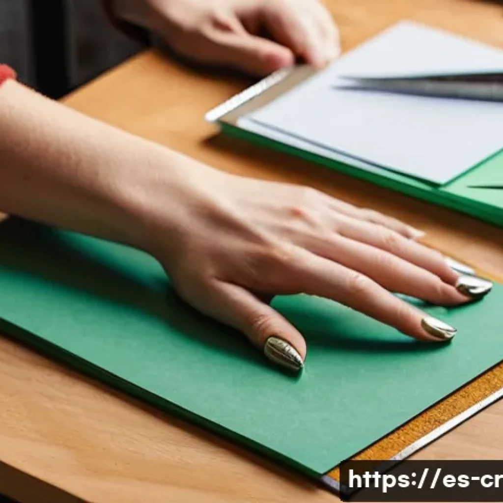 수공예 문구 만들기 - **Prompt:** A cozy and well-lit workspace from a slightly elevated perspective, showcasing a pair of...